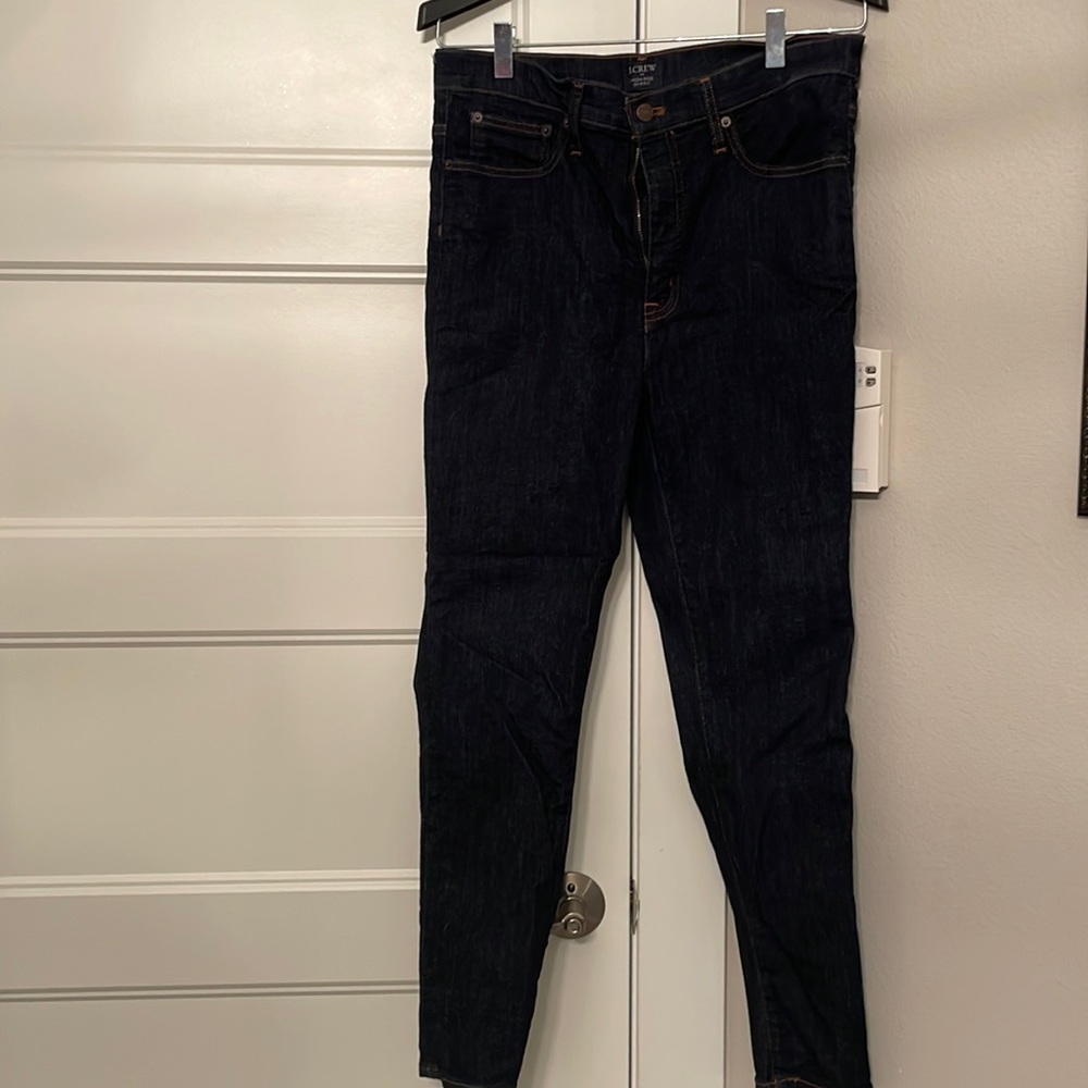 J Crew high rise skinny jeans